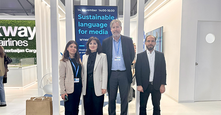 Global Media Group-un BMT-nin Qlobal Sazişi ilə birgə təşkil etdiyi “Media üçün davamlılıq dili” təlimi