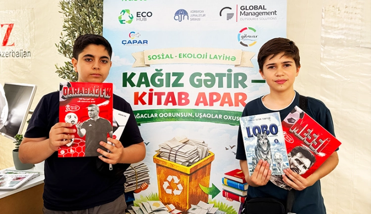 The “Bring Paper – Take a Book” Project Supported by Global Management Presented on World Environment Day