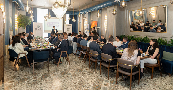Global Management participated in a business breakfast together with the participants of the 5th "Promotional exhibition of local companies".