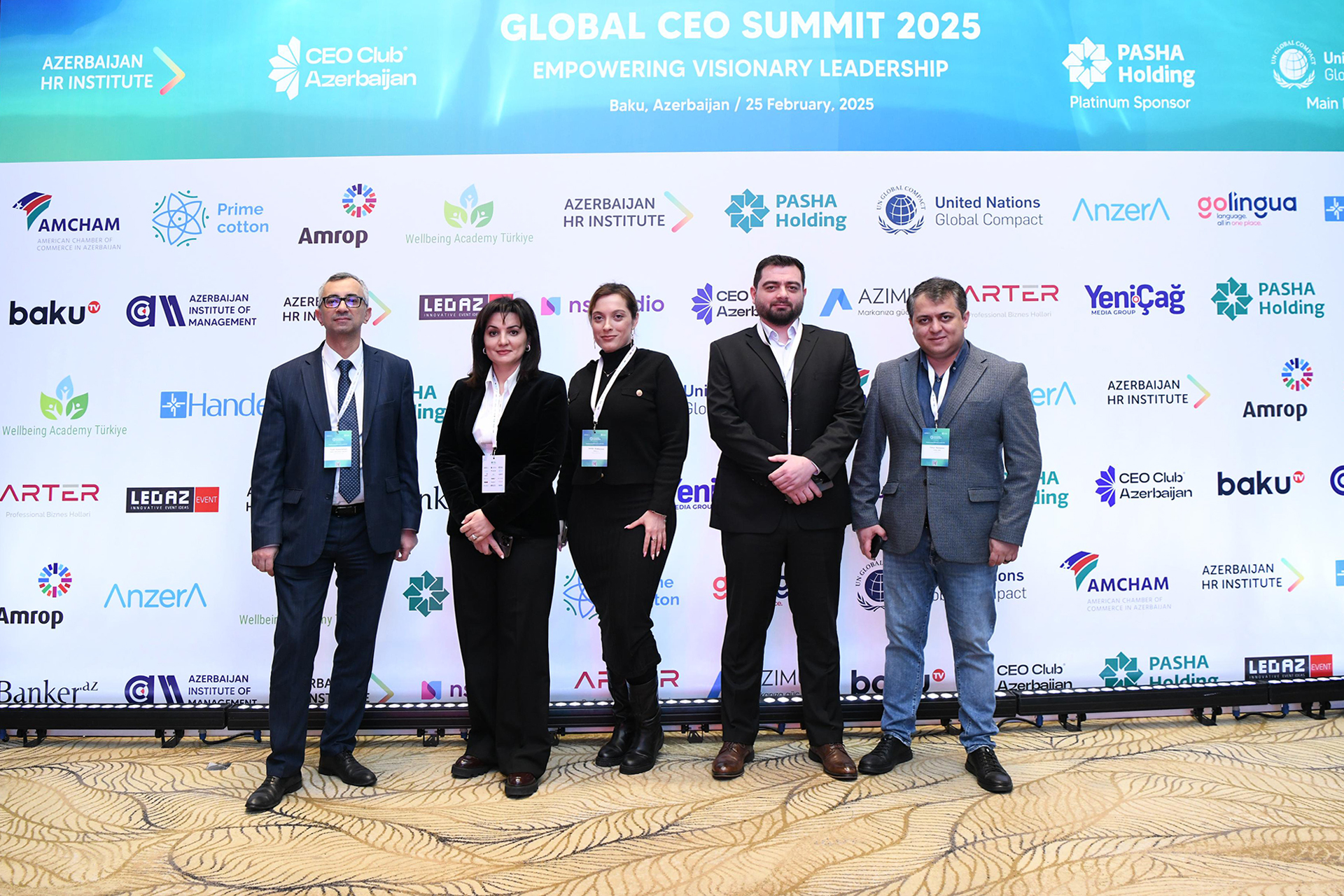 Global Management “Global CEO Summit 2025”də iştirak edib