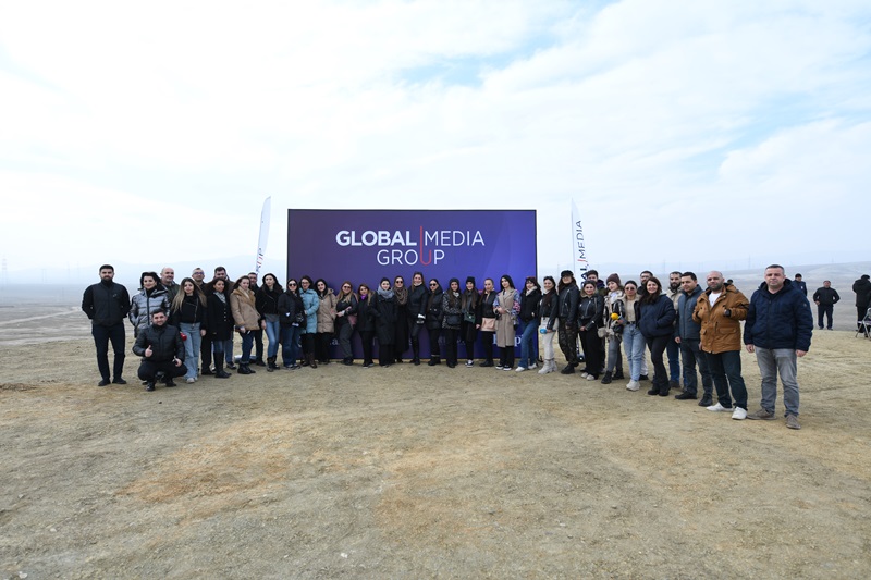 Global Media Group organized a tree planting campaign