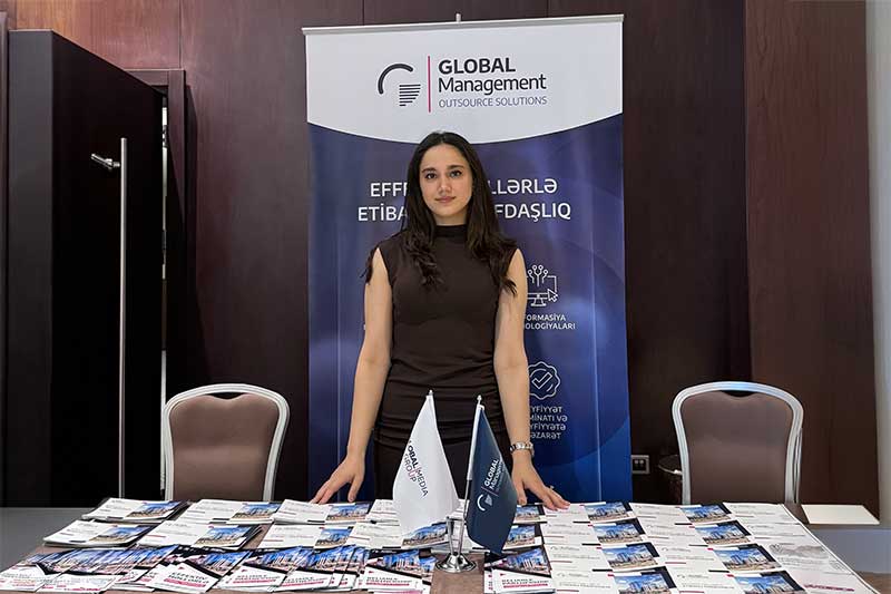 Global Management IV Vergi Mühasibatlıq Zirvəsində stendi ilə iştirak edib
