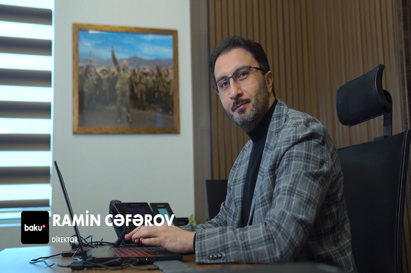 Ramin Cəfərov: Baku TV-nin Direktoru